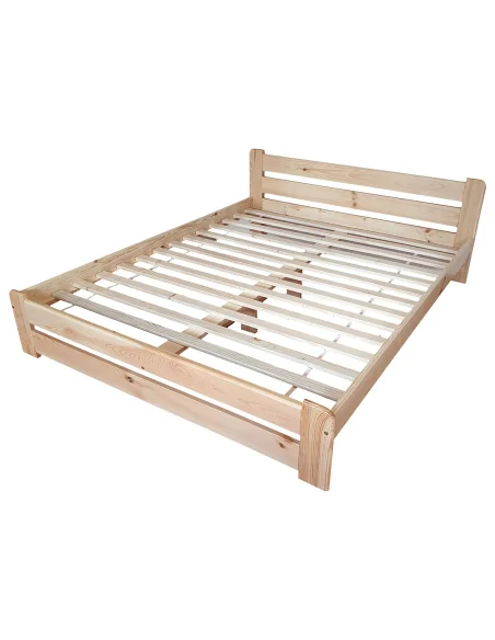 Postel z masivu EUREKA 160x200