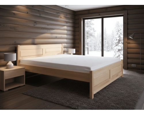 Masivní postel BUK STELA