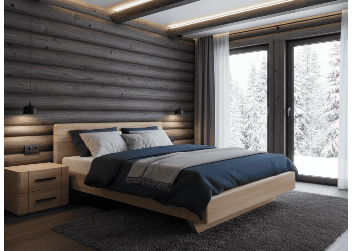 Masivní postel BUK ROBIN