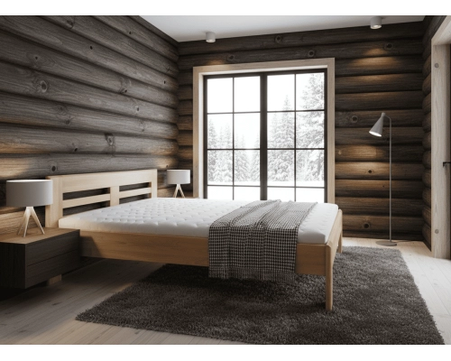 Masivní postel | BUK ARON