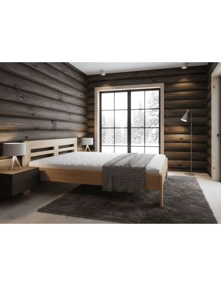 Masivní postel | BUK ARON