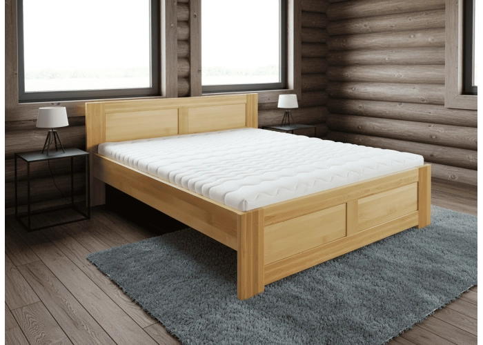 Masivní postel | BUK DANA