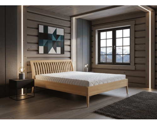 Masivní postel BUK | SAMUEL