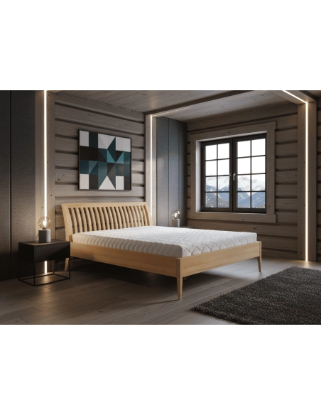 Masivní postel BUK | SAMUEL