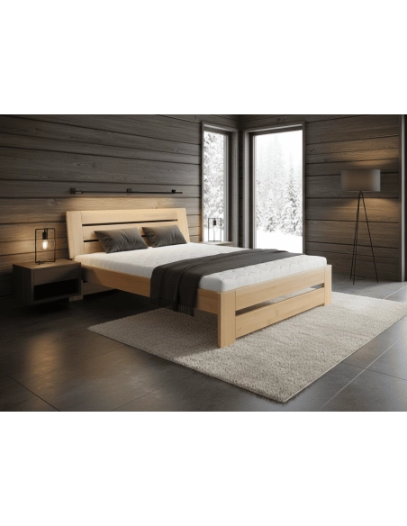 Masivní postel BUK ROMAN