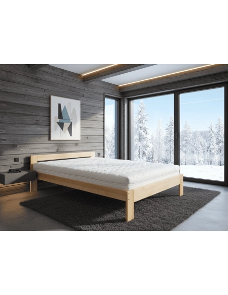Masivní postel BUK OLIVER