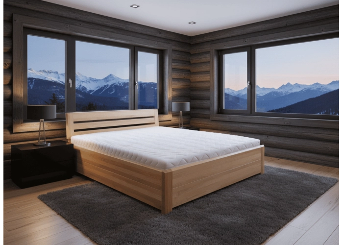 Masivní postel BUK MIRIAM