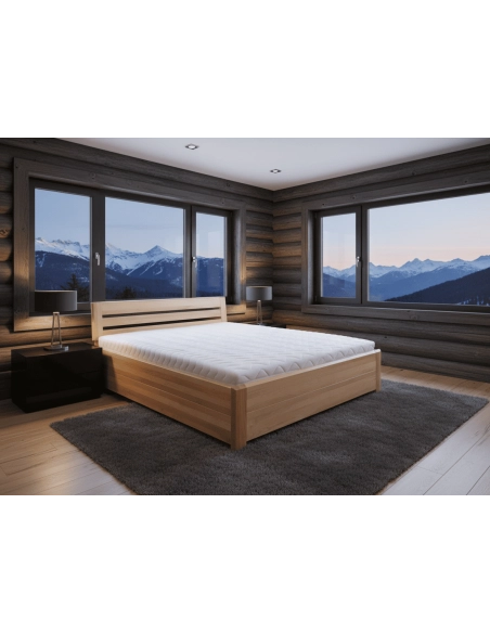 Masivní postel BUK MIRIAM