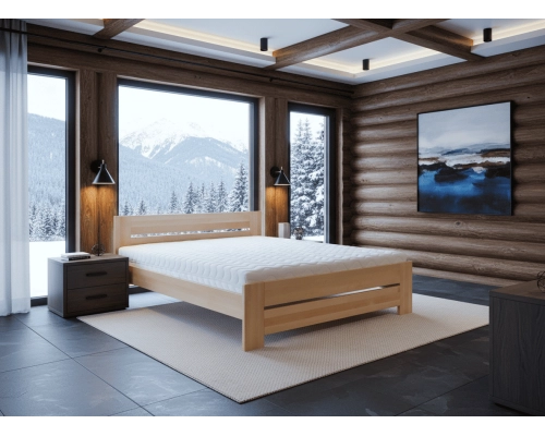 Masivní postel BUK TED