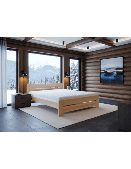 Masivní postel BUK TED