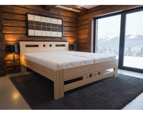 Masivní postel BUK VIKTOR