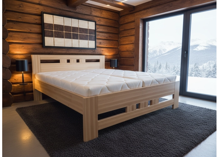 Masivní postel BUK VIKTOR