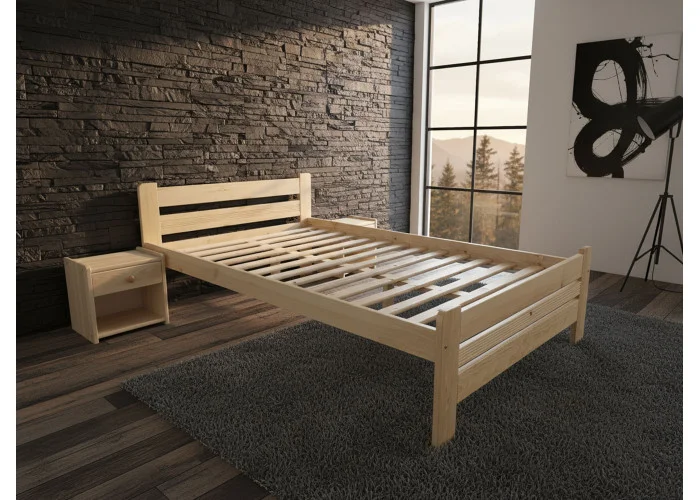 Postel z masivu borovice | EUREKA-2