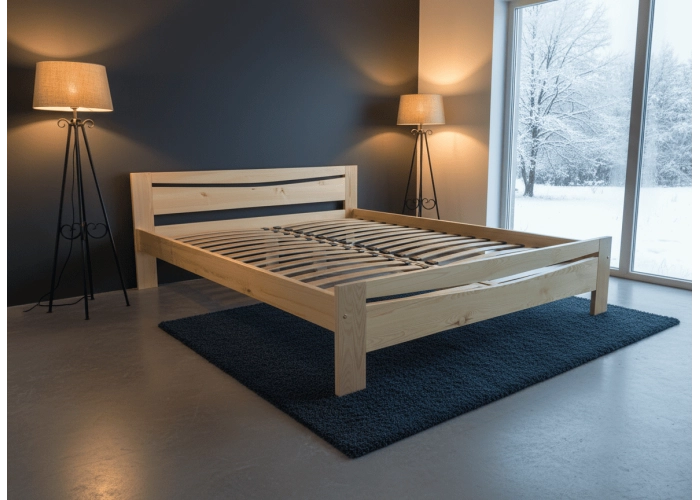 Postel z masivu borovice | DIMARO