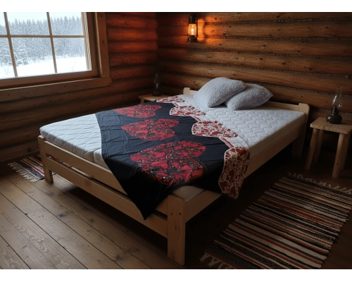 Kvalitní postel z masivu EURO