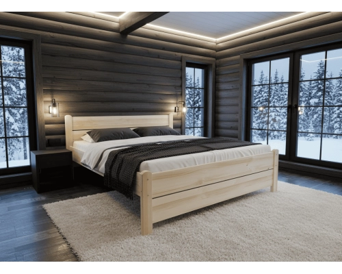 Postel z masivu borovice SUPRA