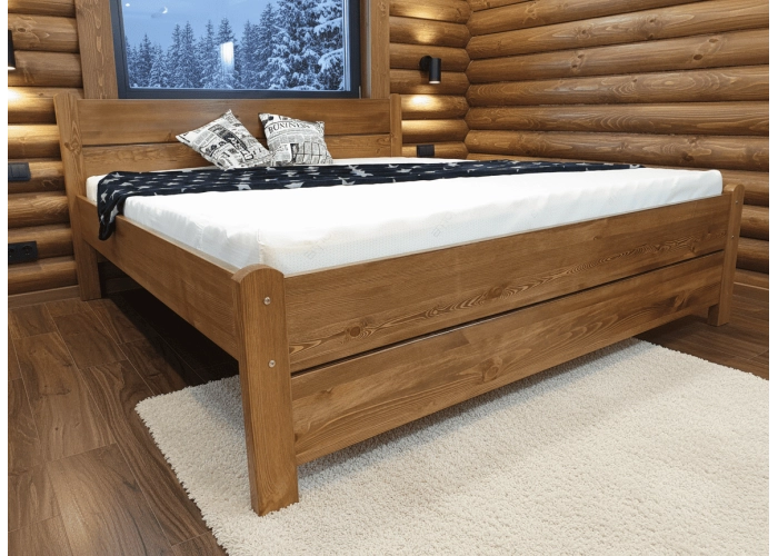 Postel z masivu borovice SUPRA