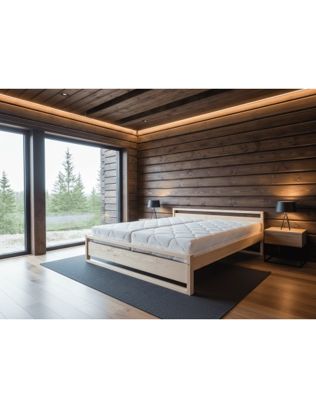 Postel z masivu borovice | RAVENA