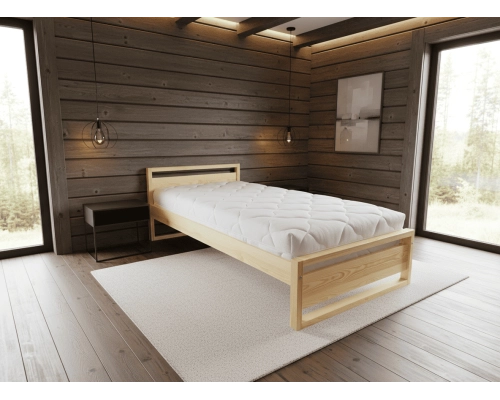 Postel z masivu borovice | RAVENA 2