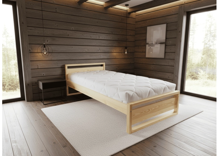 Postel z masivu borovice | RAVENA