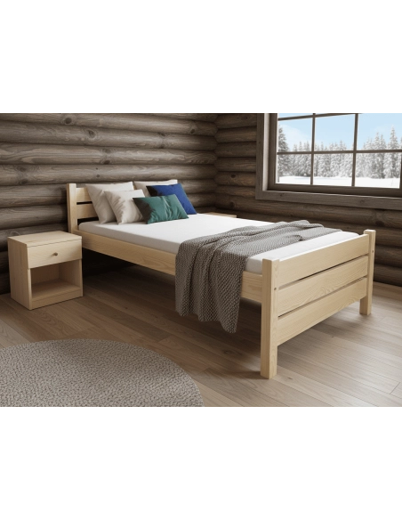 Borovicová postel NUNO