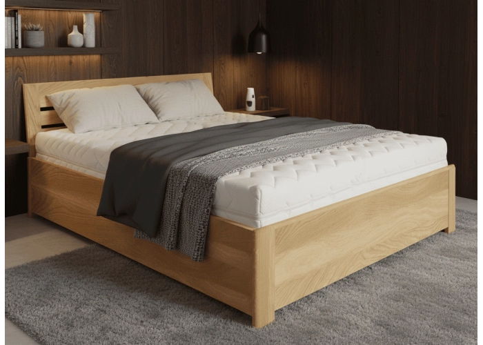 Masivní postel DUB MIRIAM