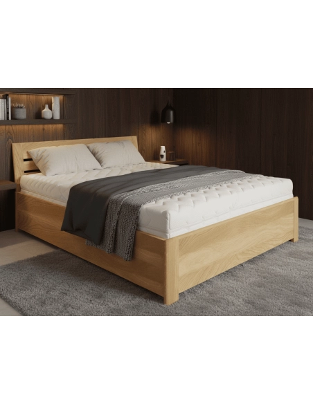 Masivní postel DUB MIRIAM