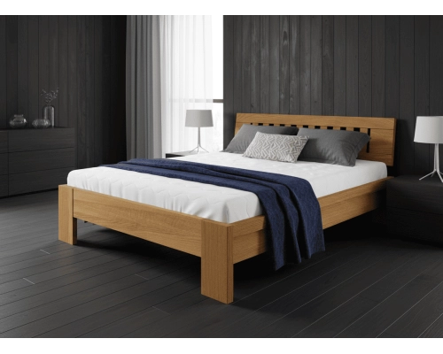Masivní postel DUB RUBY