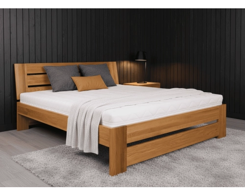 Masivní postel DUB ROMAN