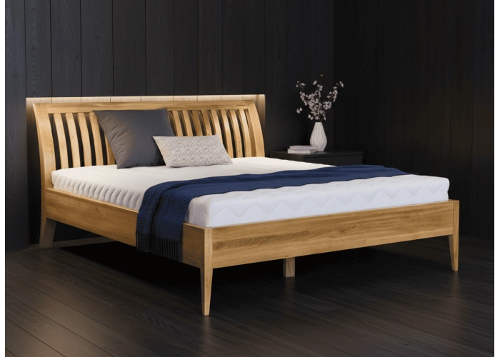 Masivní postel DUB | SAMUEL