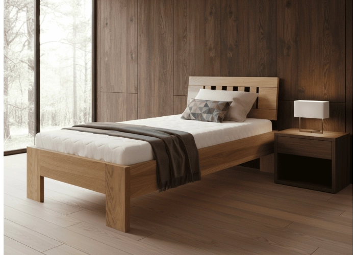 Masivní postel DUB NAOMI