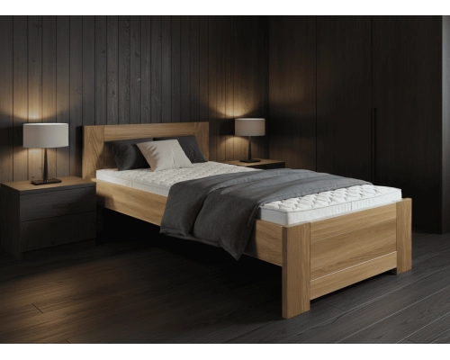 Masivní postel DUB EVA