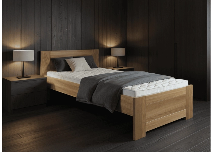 Masivní postel DUB EVA