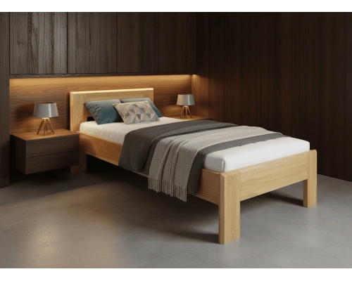 Masivní postel DUB AMANDA