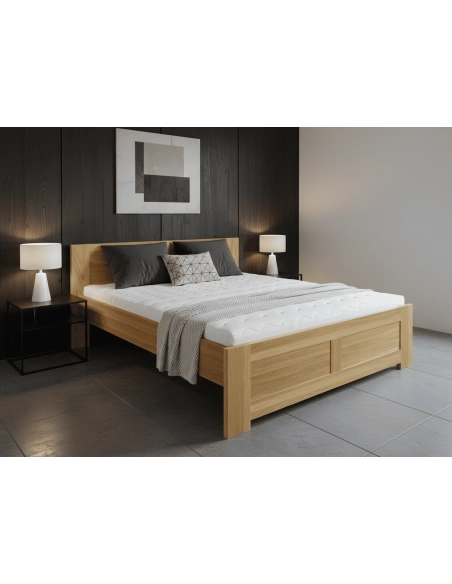 Masivní postel DUB DANA