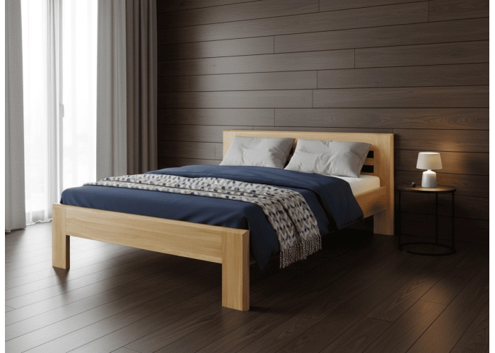 Masivní postel DUB | ARON