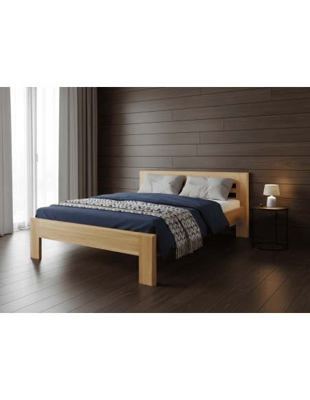 Masivní postel DUB | ARON