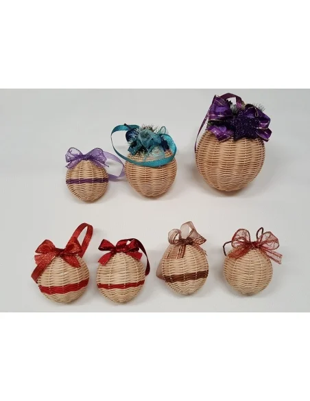 Vánoční koule z pedigu mix barev - velikost L