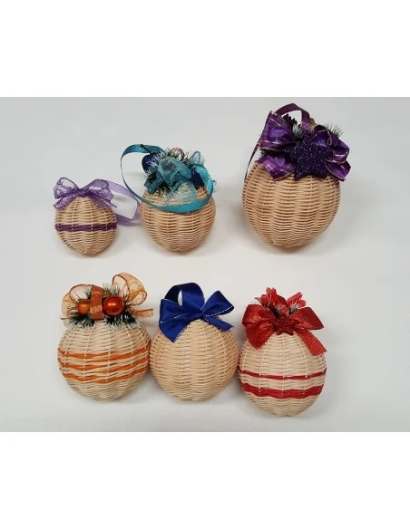 Vánoční koule z pedigu mix barev - velikost XL