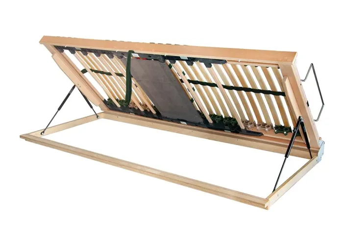 Lamelový rošt Portoflex Motor flat Kombi P pravý s kabelovým ovládáním