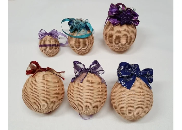 Vánoční koule z pedigu mix barev - velikost XXL