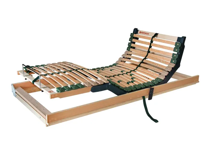 Lamelový rošt Portoflex Motor flat Kombi P levý s bezšňůrovým ovládáním