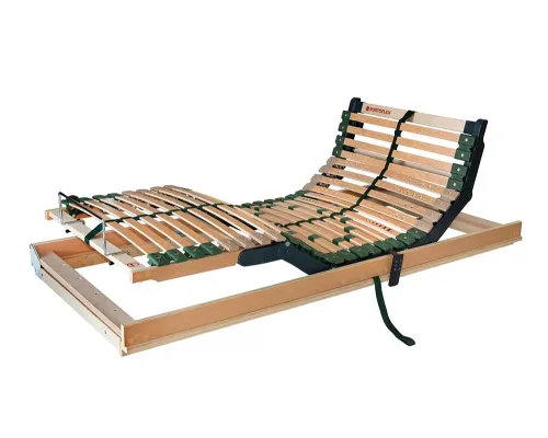 Lamelový rošt Portoflex Motor flat Kombi P levý s kabelovým ovládáním