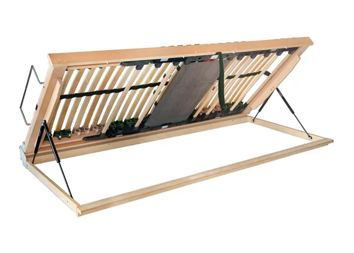 Lamelový rošt Portoflex Motor flat Kombi P pravý s bezšňůrovým ovládáním