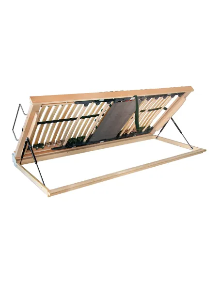 Lamelový rošt Portoflex Motor flat Kombi P pravý s bezšňůrovým ovládáním