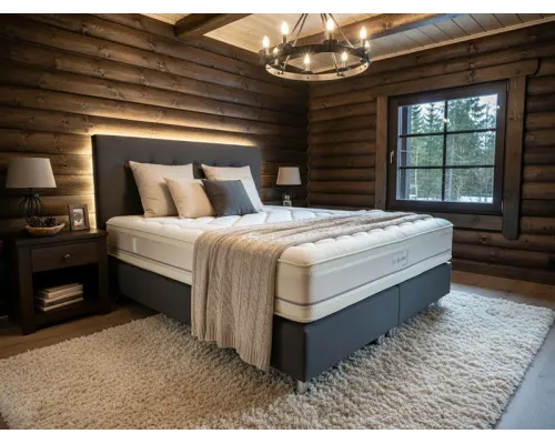 Čalouněná postel LUCIE EXTRA Boxspring