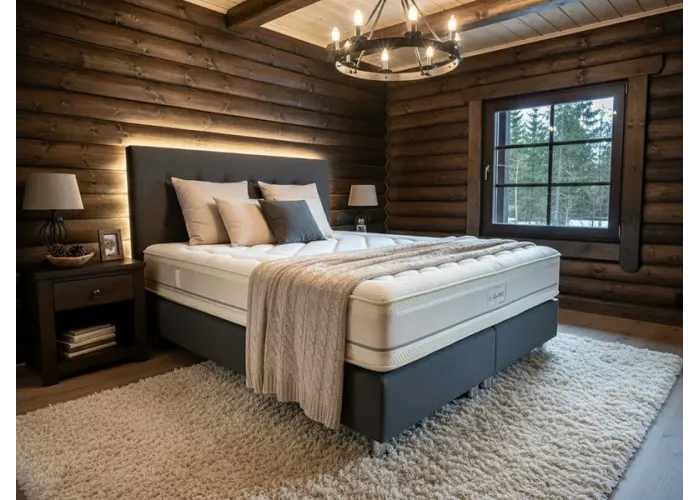 Čalouněná postel LUCIE EXTRA Boxspring