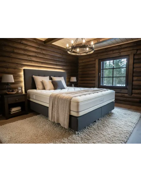 Čalouněná postel LUCIE EXTRA Boxspring