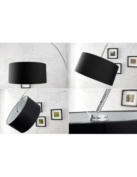 Stojací lampa Big Bow - Černá