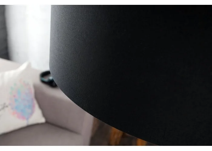 Stojací lampa Big Bow - Černá